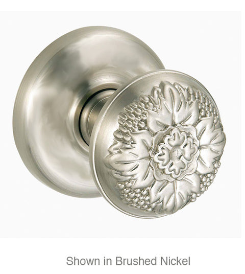 Doorware.com Colonial Crest Floral Knob with Radius Rose Fusion 35-B2