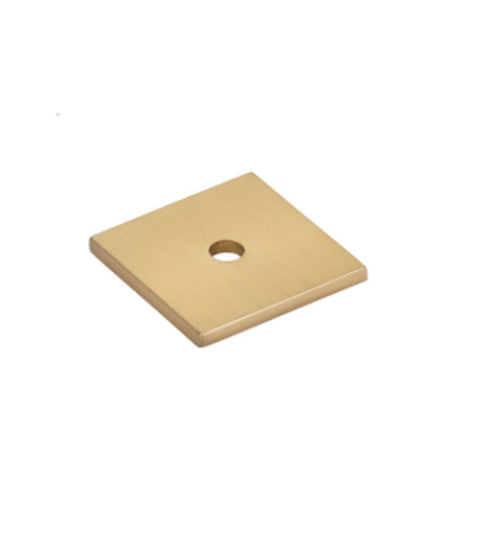 Cabinet Knob Square Backplate, Emtek 86434