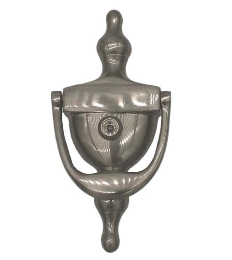 Doorware.com Colonial Door Knocker With Eye Viewer, Brass Accents A02-K5131