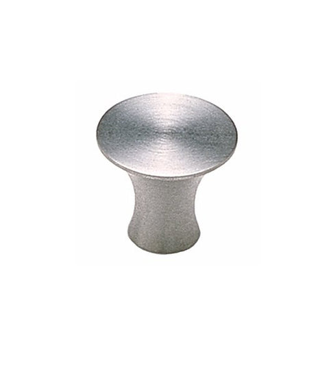 Curved Stainless Steel Cabinet Knob, Acorn AZC200
