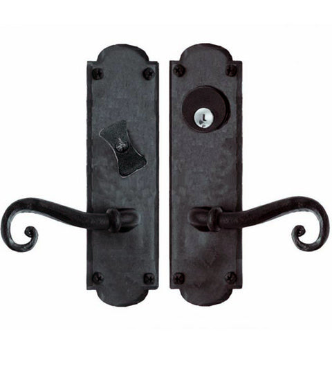 Swirl Lever Mortise Cylinder Entryset, Acorn IW3BD / IW3BI