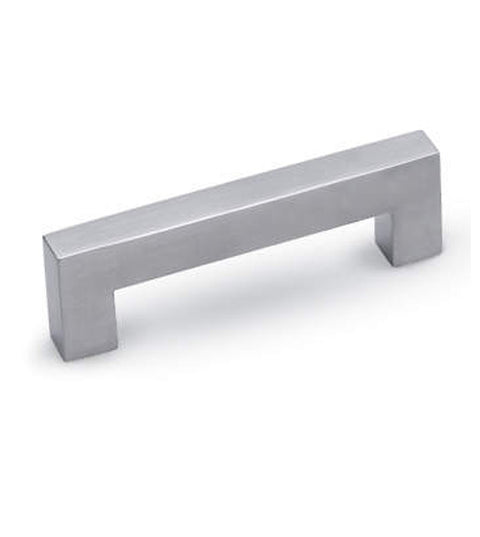 4 Inch Stainless Steel Square Cabinet Pull, Acorn PMH-M-02