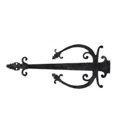 Acorn Warwick Castle Tip Dummy Strap Hinges