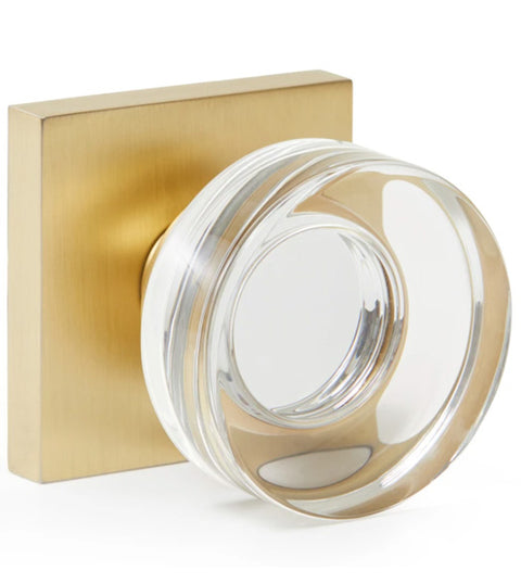 Doorware.com Florence Knob with Square Rosette