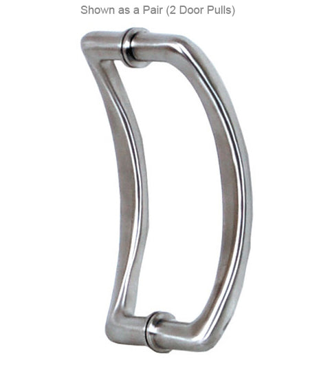 Doorware.com Offset Stainless Steel Door Pull, AHI SIG413-630