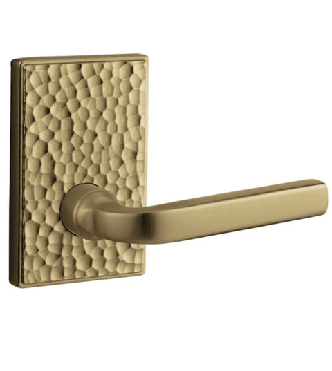 Traditional Lever with Rectangular Rose, Baldwin 5190