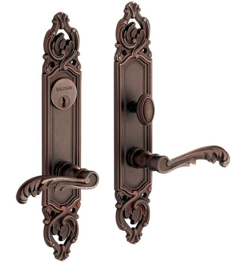 Doorware.com Ornate Mortise Versailles Entrance Set, Baldwin 6933