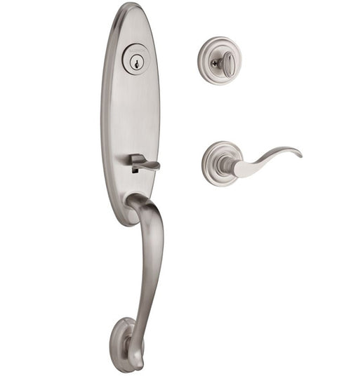 Doorware.com Chesapeake Front Door Entryset with Round Interior Trim, Baldwin CHE-TRR