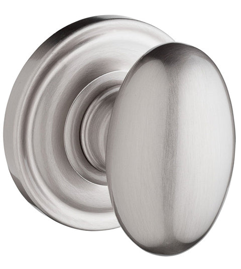 Ellipse Knob with Traditional Round Rose, Baldwin ELL-TRR