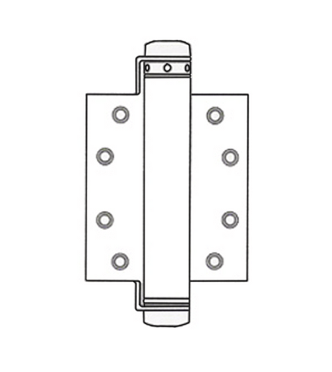 Doorware.com 6 Inch Spring Hinge, UL Fire Rated, Pair, Bommer 4030-6