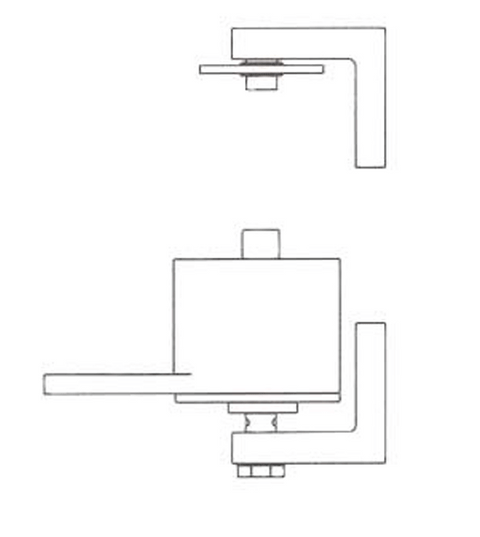 Doorware.com Mortise Mount Spring Door Pivot Hinge with Non-Adjustable Tension, Bommer 7022