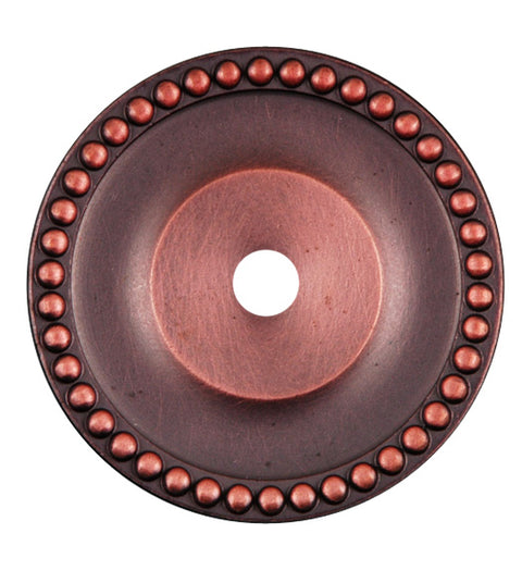 Round Beaded Cabinet Knob Rose, RK International BP-7822