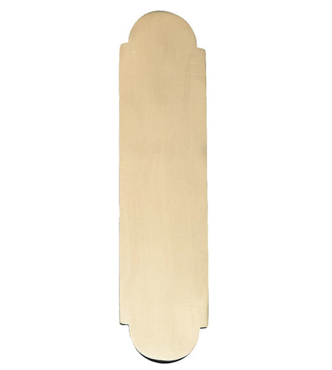Doorware.com Arched Push Plate 3-1/2 x 12, Baldwin 2262.030