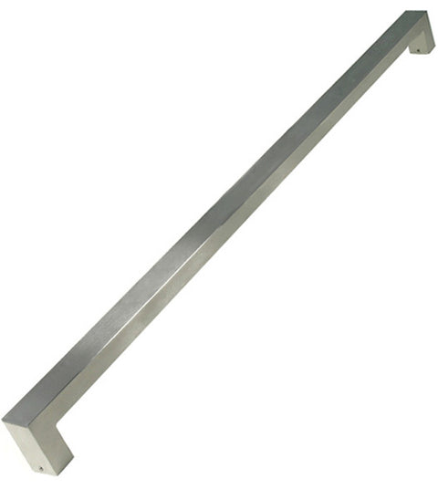 Rectangular 60 Inch Mitered Stainless Steel Pull