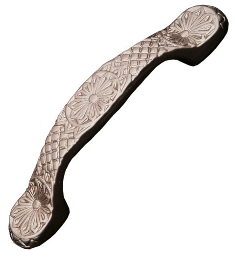 Southwest Flower with Square Pattern Cabinet Pull, RK International CP-406