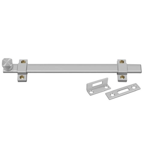 12 Inch Stainless Steel Surface Bolt, Deltana 12SSB32D