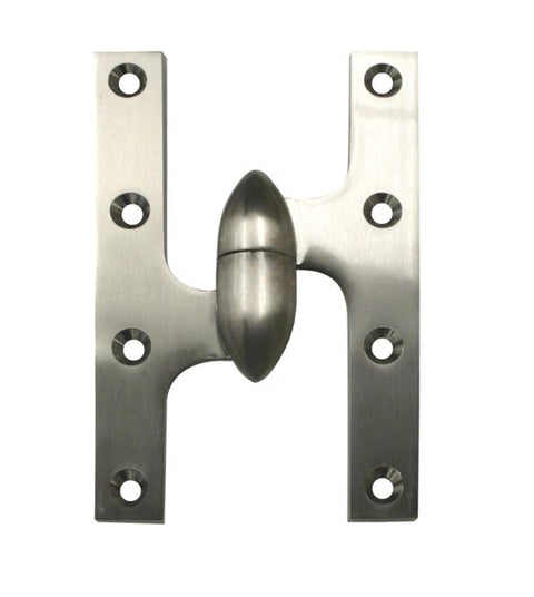 Doorware.com 6 Inch x 3-7/8 Inch Olive Knuckle Hinge, Deltana OK6038B