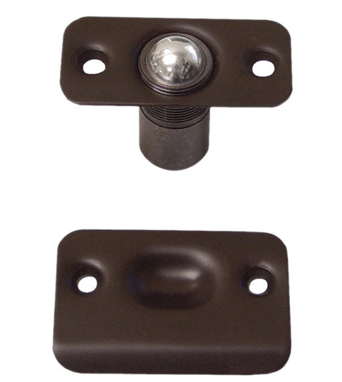 Solid Brass Ball Catch With Round Corners, Deltana BC218R