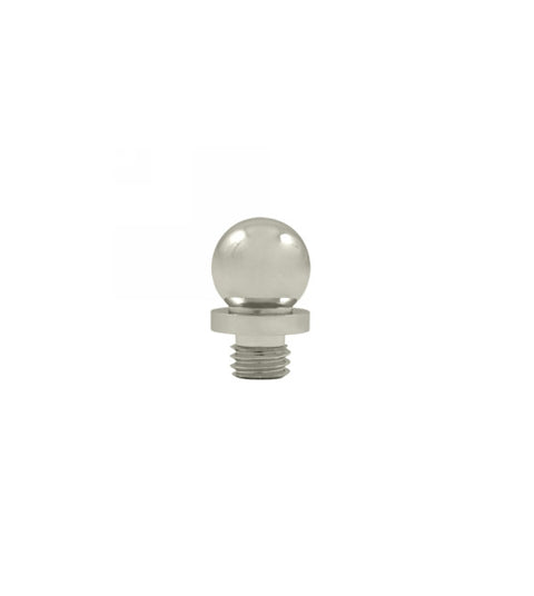 Ball Tip Solid Brass Finial, Deltana DSBT