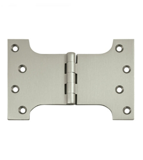 4 x 6 Solid Brass Parliament Hinge, Pair, Deltana DSPA4060