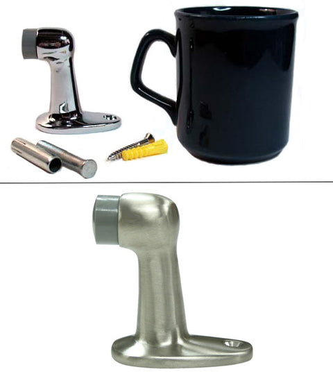 2-7/8 Inch Floor Mount Door Stop, Deltana FDB278
