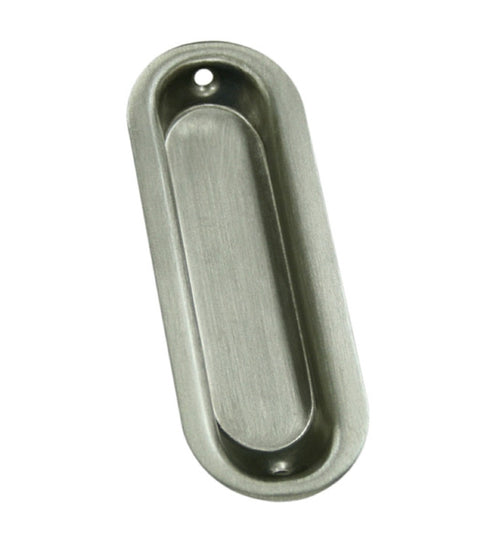 3-1/2 Inch Contemporary Oblong Flush Pull, Deltana FP223