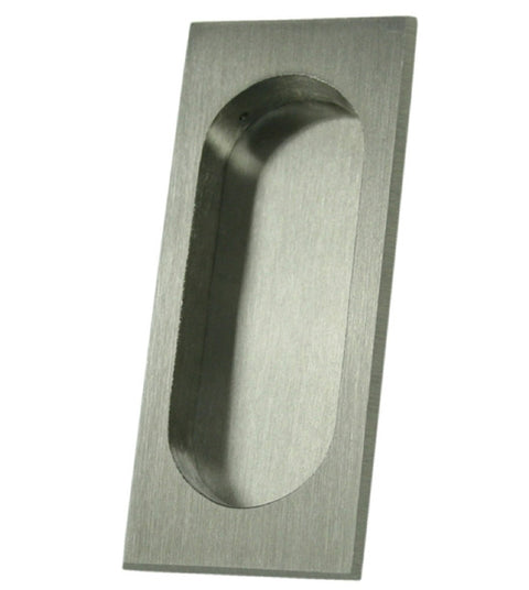 Large Solid Brass Flush Pull, Deltana FP4134