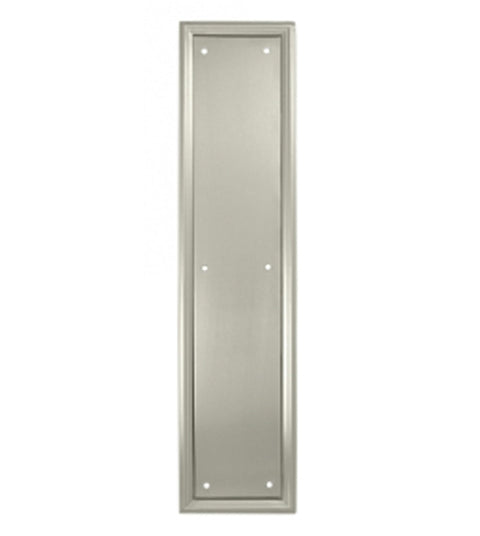 Heavy Duty 3.5 x 15 Push Plate, Deltana PP2280