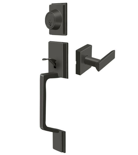 Highgate Handleset with Livingston Lever, Deltana PRHHL