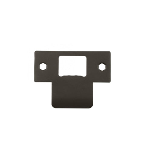 1-7/16 Inch Extended Lip T Strike Plate, Deltana TSPE200