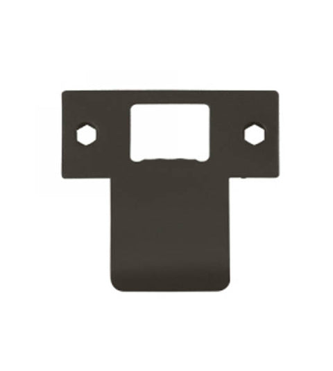 2-1/16 Inch Extended Lip T Strike Plate, Deltana TSPE250