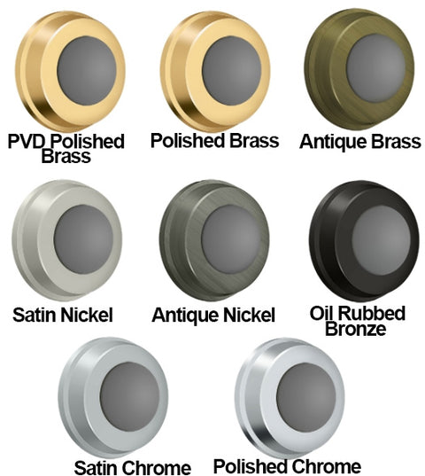 1 Inch Small Wall Bumper, Deltana WB100