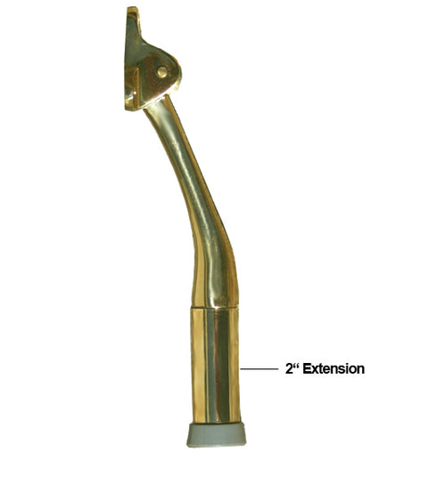 Doorware.com Extra Long 7 Inch Kickdown Door Stop, Deltana DHK5-EXT2