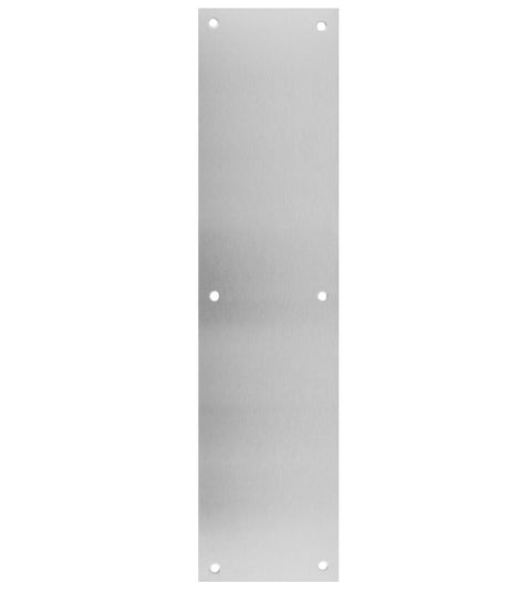 Stainless Steel 4 x 16 Push Plate, Don-Jo 71-SS