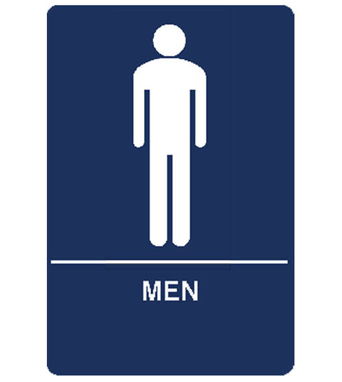 Men's Restroom Sign