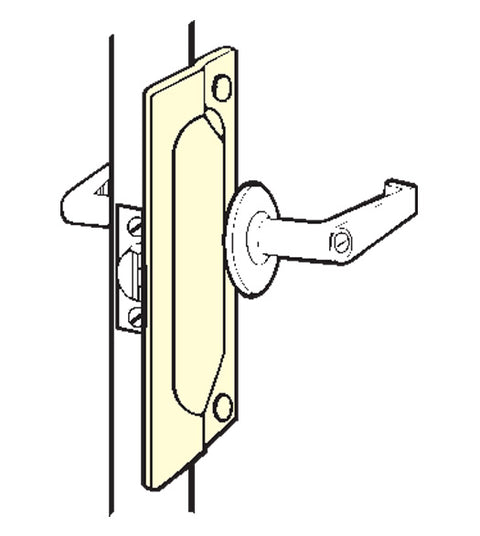 7 Inch Security Latch Guard Plate, Don-Jo LP-207
