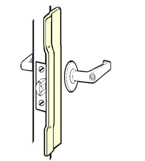 10 Inch Narrow Latch Guard Plate, Don-Jo NLP-210