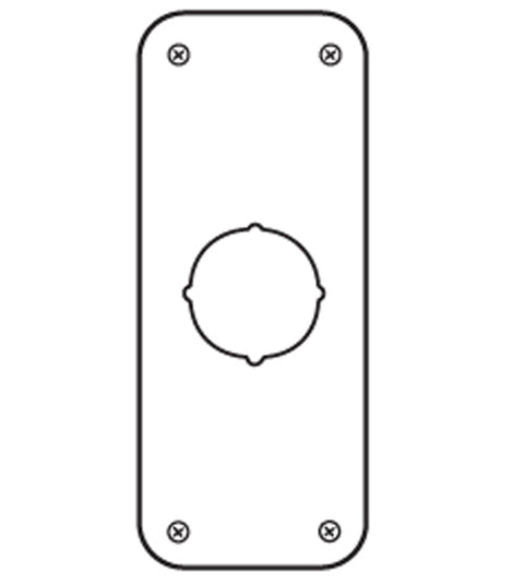 3-1/2 Inch x 9 Inch Remodeler Plate, Don-Jo RP-13509
