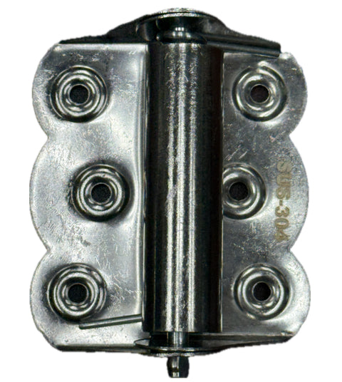 2-3/4 x 2-1/2 Full Surface Stainless Steel Spring Hinge, Pair, DWD B2960