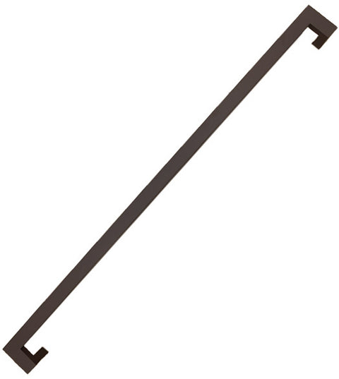 60 Inch Oil Rubbed Bronze Stainless Steel Offset Pull, DWD MJRP60-613