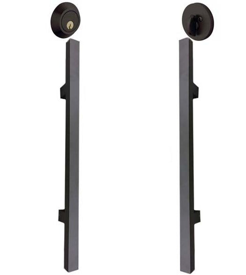 Modern Door Handles with Lock