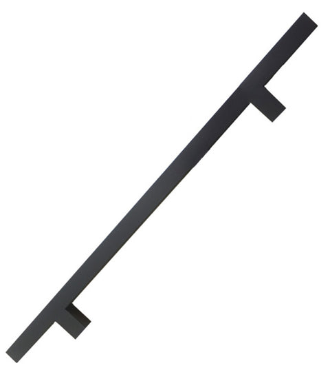 3 Foot Oil Rubbed Bronze Square Door Pull, DWD-SQPULL36-613