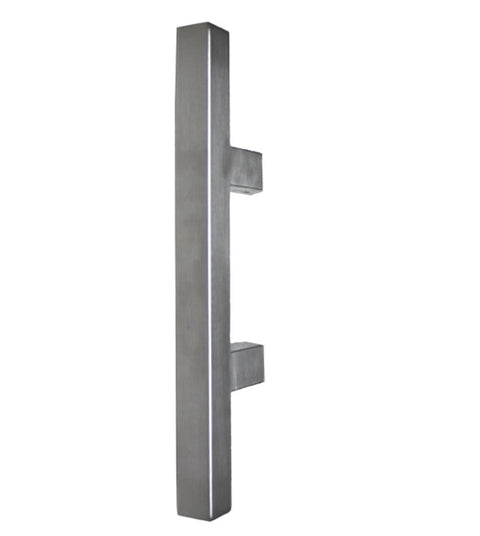 Satin Stainless Steel 14 Inch Square Door Handle