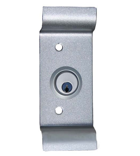 Doorware.com Pull Trim with Rim Cylinder for Panic Device, Global ED-PP05501-RC-AL