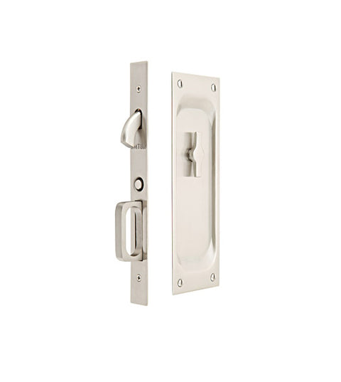 Classic Pocket Door Privacy Set, Emtek 2105