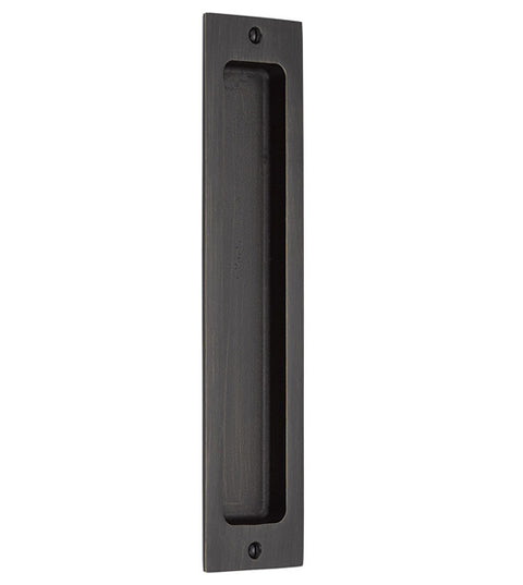 Sandcast Bronze 10 Inch Flush Pull, Emtek 220410