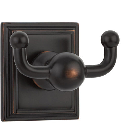 Quincy Double Robe Hook, Emtek 2609-31