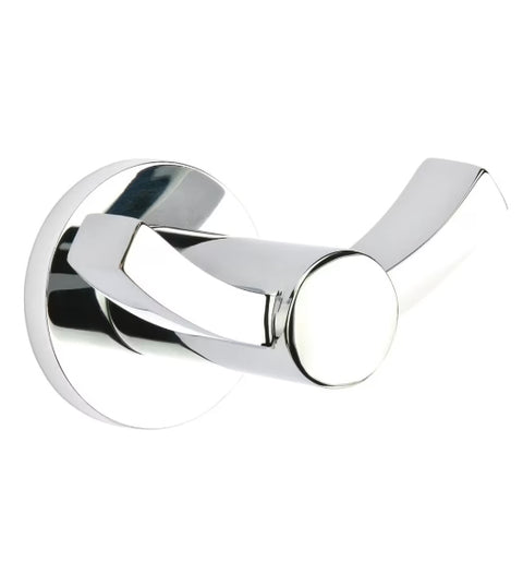 Modern Double Robe Hook, Emtek 2809-09