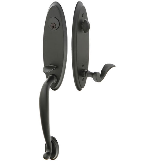Oval Marietta Handleset, Emtek 4411