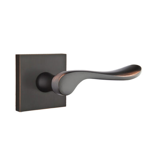 Luzern Lever with Square Rosette, Emtek 5050LU